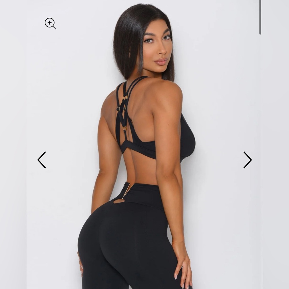 BOMBSHELL SPORTSWEAR VICTORY LEGGINGS & KNOCKOUT SPORTS BRA TWO PIECE SET XS/S